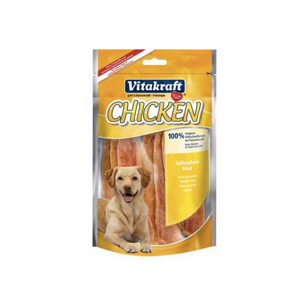 Vitakraft Chicken Filet snacks  80 g.